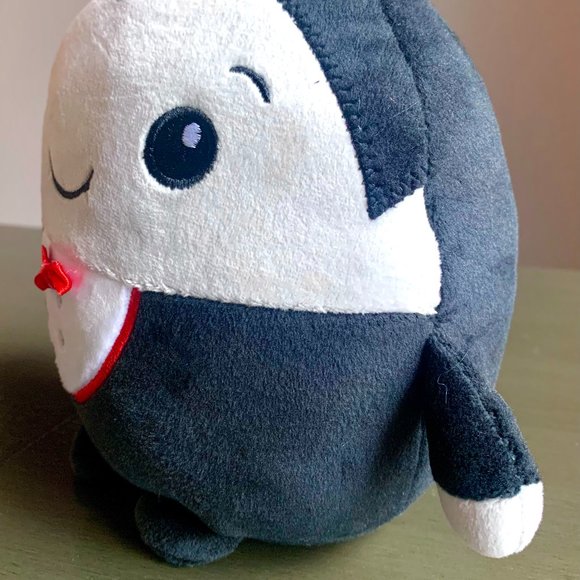 Super Soft Squishy Halloween Cute Vampire Dracula Embroidered Plush Stuffed Toy - Picture 2 of 4